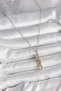 316L Steel Silver Color Chain Hugging Model Women's Necklace - 3