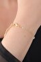 Gold Color Pearl Bead Model Women's Bracelet - 2