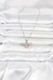 316L Steel Chain Silver Color Fly Model Women's Necklace - 2