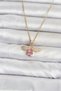 316L Steel Chain Gold Color Fly Model Women's Necklace