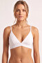 Women's Triangle Bra Cotton Non-Padded Triangle Bra Bralet Crop