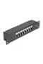 Patch panel ecranat 8 porturi Cat. 6, 43304