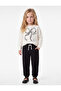 Cotton Ribboned Jogger Sweatpants with Pockets and Tie Waist