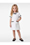 Ruffle Crew Neck Pocket Cotton Short Sleeve Dress