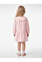 Cotton A-Line Long Sleeve Polka Dot Baby Collar Dress - 3