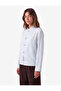 Comfortable Fit Long Sleeve Shirt with Pockets, Stand Collar and Napoleon Closure Detail - 2