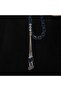Silver Tassel Clamping Amber Prayer Beads - 3