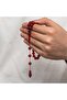 Round Clamping Amber Rosary - 4