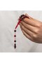 Round Clamping Amber Rosary - 4