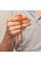 Silver Kazaz Tassel Capsule Cut Orange Squeeze Amber Prayer Beads - 2