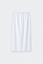 White Nora Washable Gabardine Skirt - 4