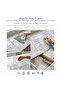 Acrylic 3-Bowl Serving Set with Clear Lids and Tray, Square Design for Dates, Nuts, Sweets - 5