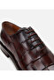 Men's Leather Brown Light Sole Classic Shoes - 5