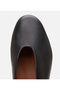 Women's Leather Black Ballerinas - 4