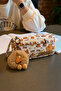 Double Cbr Pencil Case Bag Charm Set Ecru - 2