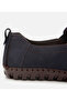 Genuine Leather Navy Blue Men's Casual Shoes - 3