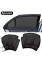 4pcs 4pcs Black Mesh Car Window Screens for Front Rear Windows,RV Sun Shade Camping, Durable Sun Pro - 3