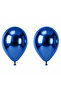 Blue Color Latex Chrome Balloon (45 cm) - 2 Pieces