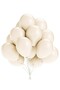 Beige 12Inch Sea Sand Balloon, 20 Pcs Retro Style - 3