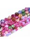 8mm(around 45pcs) Colorful Faceted Tourmaline Beads Natural Stone Bead for Jewelry Making DIY Charm - 2