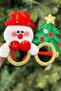 Christmas Glasses Snowman Pine Tree - 8