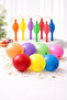 10 Pieces Elastic Bounce Balloon Drawstring Large Balloon