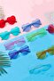 Heart Glasses Bride Party Colorful Rimless 8Pcs - 4