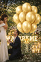 Chrome Balloon Gold 12 Inch 5-Pack - 2