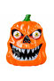 Halloween Mask Pumpkin Orange - 2