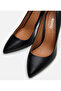 Women's Leather Black Stiletto - 4