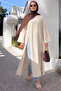 Slit Long Tunic Y0162 - Ecru