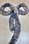 New Year's Pine Tree Ornament Glitter 2 m Silver - 6