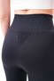 Neretol High Waist Gathering and Slimming Leggings for Daily Use, Yoga, Running, Sports, Black Color - 3