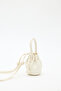 Lula Mini Drawstring Bag Ecru - 8