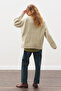 Chunky Oversized Sweater Beige - 8
