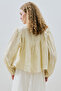 Linen Crush Effected Bluz Yellow - 6