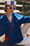 Pleated Waist Designed Shirt Blue