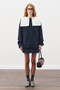 Chunky Oversized Sweater Navy Blue - 2
