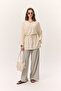 Trico Tunic with Belt Vanilla - 3