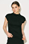 Easy Sleeveless Blouse Black - 6