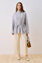 Gabardine Barrel Pants Ecru - 6