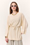 Trico Tunic with Belt Vanilla