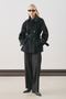 Premium Kaşe Wide Coat Black - 2