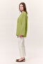 Wide Sleeves Oversize Tshirt Olive Green - 4