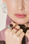 Ocean ring set silver - 6
