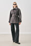 Premium Wide Coat Gray - 2