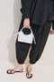 Camila Mini Bow Tote Bag White - 4