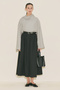 Textured Flowy Blouse Mink