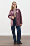 Classic Cut Leather Jacket Mürdüm - 2