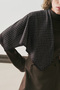Patterned Medium Size Satin Scarf Fria